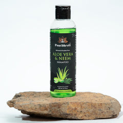 Panchkruti Silicon and Paraben free Herbal Shampoo with Aloe Vera and Neem made by Sarvopathy Yogalaya