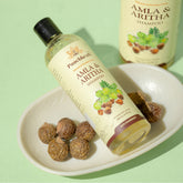 Panchkruti Herbal Shampoo Silicon and Paraben Free Shampoo with goodness of Amla and Aritha made by Harish Vaidya Sarvopathy Yogalay