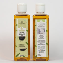 Sarvopathy Naturals Wood Pressed Virgin Black Sesame Oil