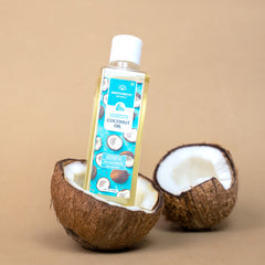 Pure Wood-Pressed Coconut Oil – For Cooking, Hair & Skin