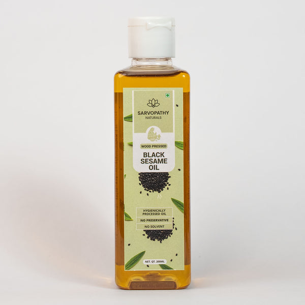 Sarvopathy Naturals Wood Pressed Virgin Black Sesame Oil