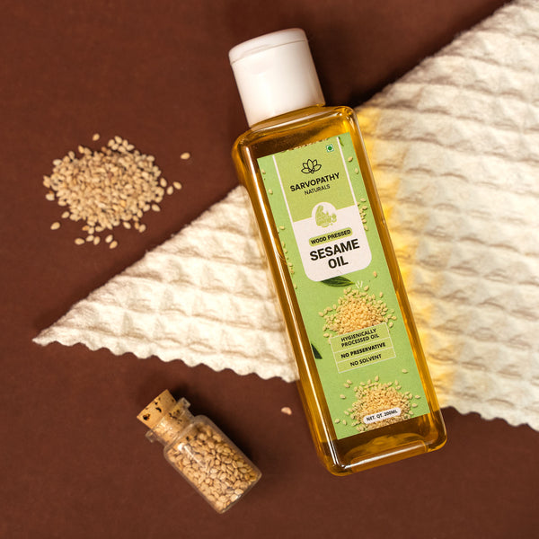 Sarvopathy Naturals Wood Pressed Virgin Sesame Oil